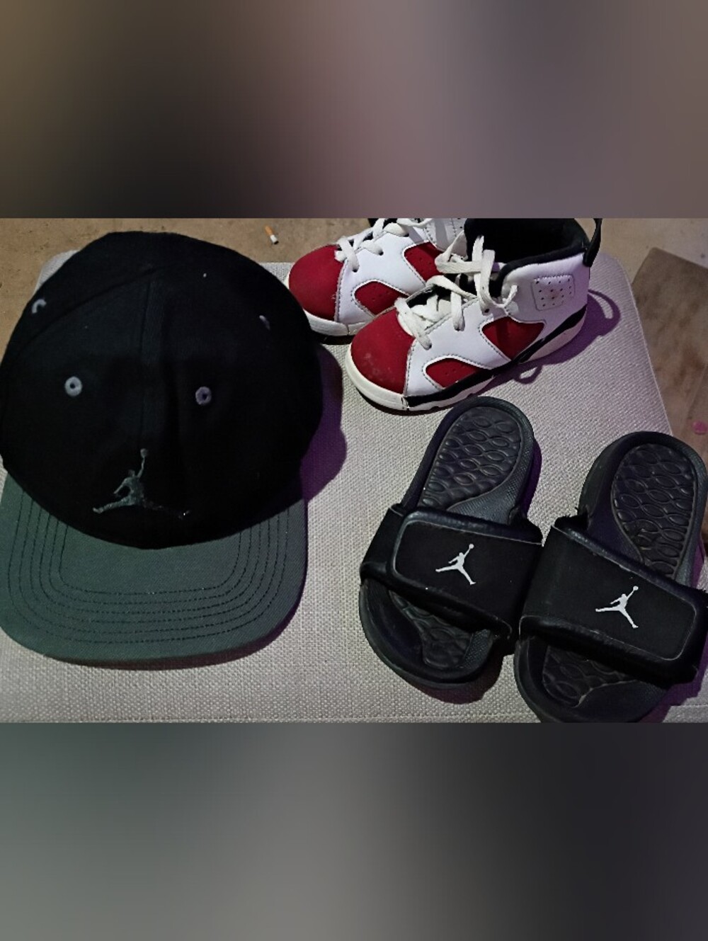 Toddler Jordan Hat And Shoe Bundle